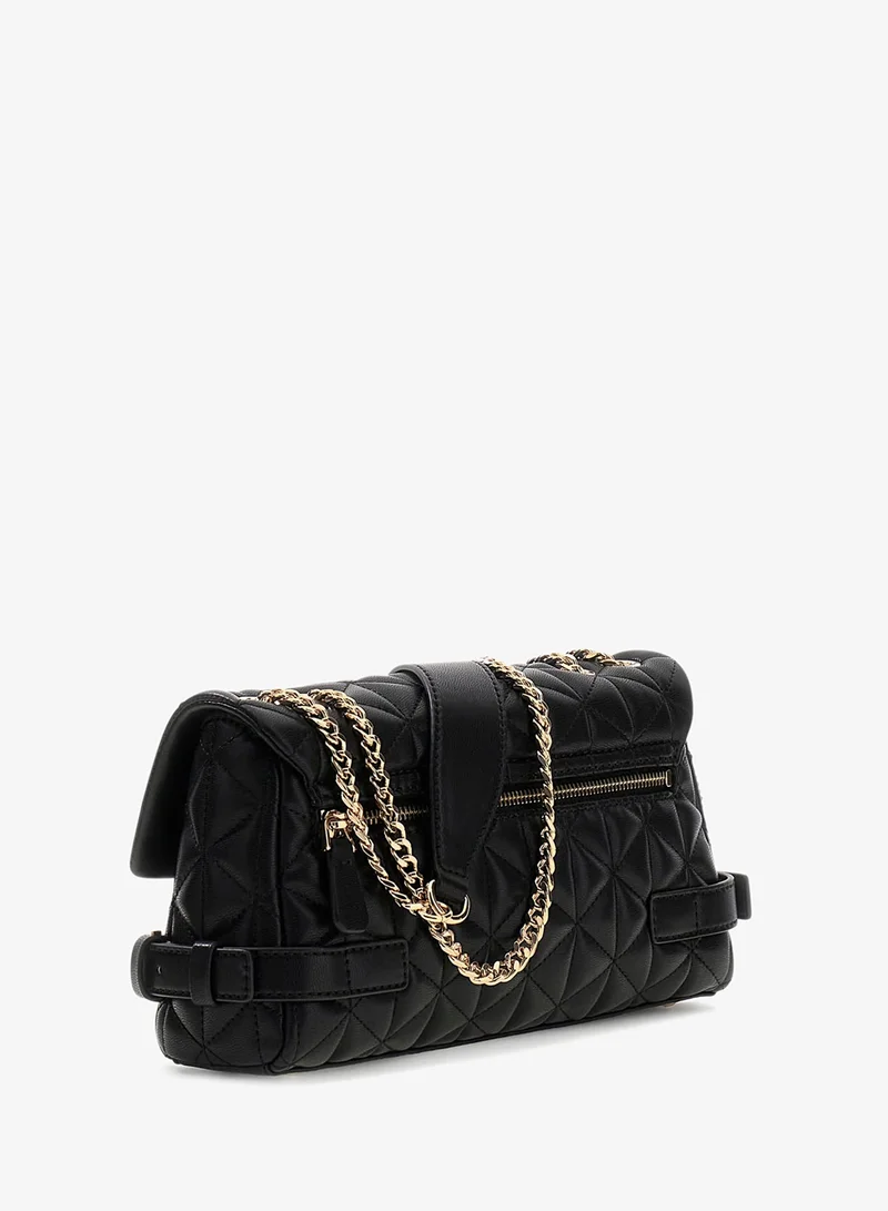 GUESS Paisleigh Convertible Flap Over Crossbody Bag